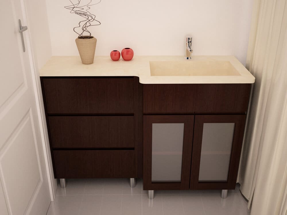 muebles de baño a medida, muebles y vanitories en madera, la importancia de elegir muebles a medida